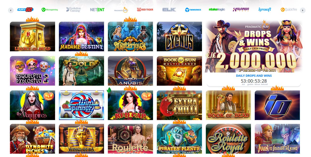 gry hazardowe Ego Casino