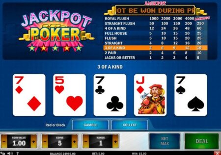Jackpot Poker
