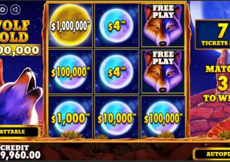 Wolf Gold Scratchcard