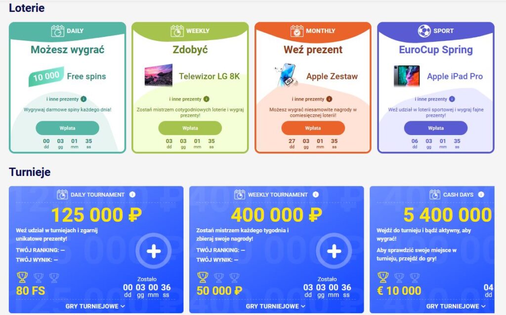 program lojalnościowy kasyno Slottica